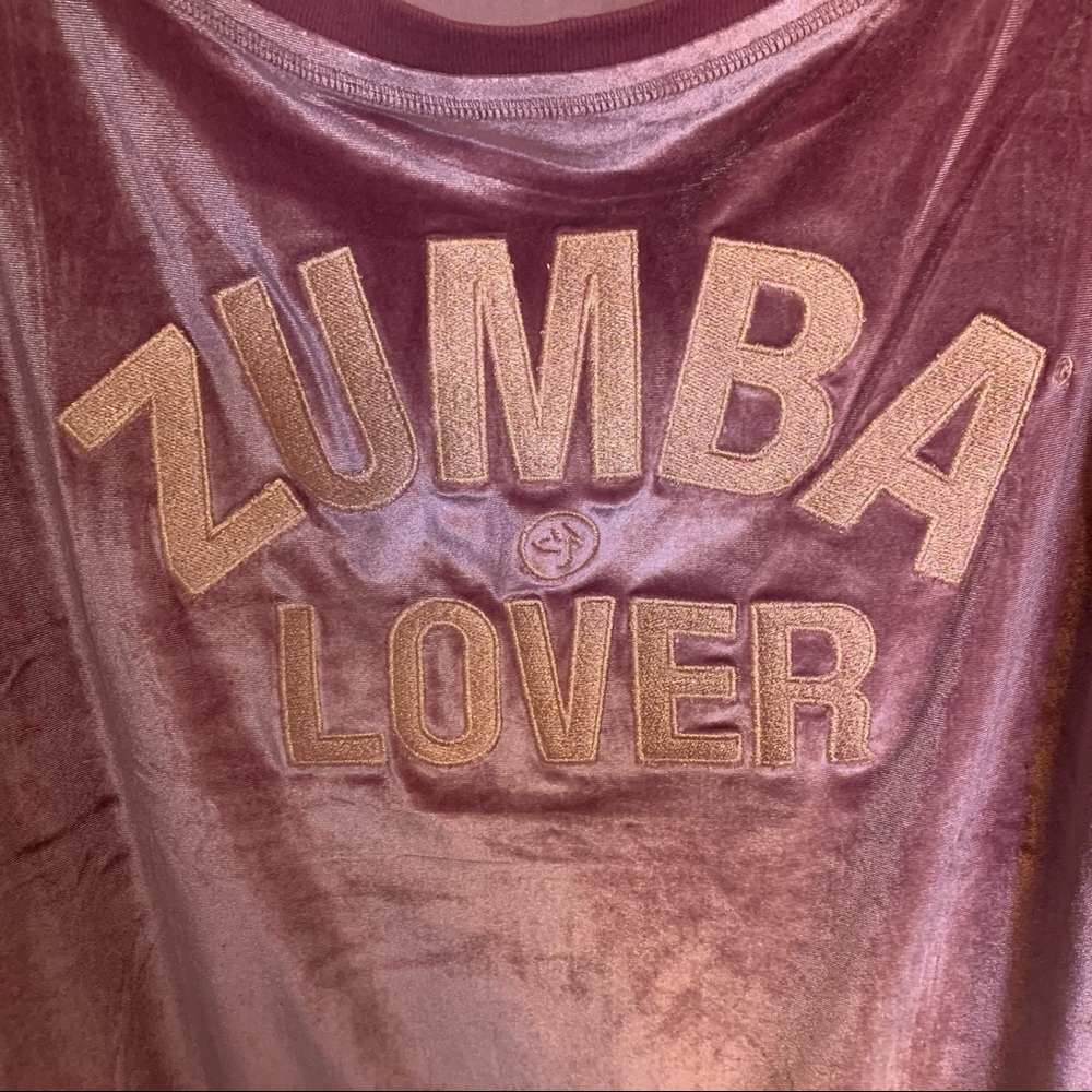 Zumba Lover Off the Shoulder Pullover XL Gently used, great condition.